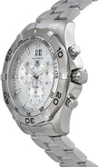 TAG HEUER Aquaracer Guilloche Silver Dial Men'S Watch Caf101F.Ba0821 2