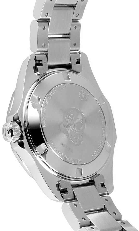 TAG HEUER Aquaracer Pearl Blue & Diamond Ladies Watch Way131L.Ba0748 3