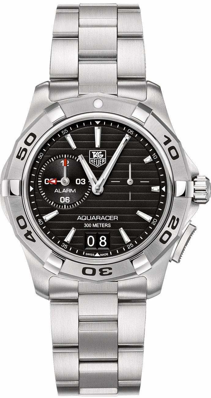 TAG HEUER Aquaracer Black Dial Men'S Watch Wap111Z.Ba0831 1