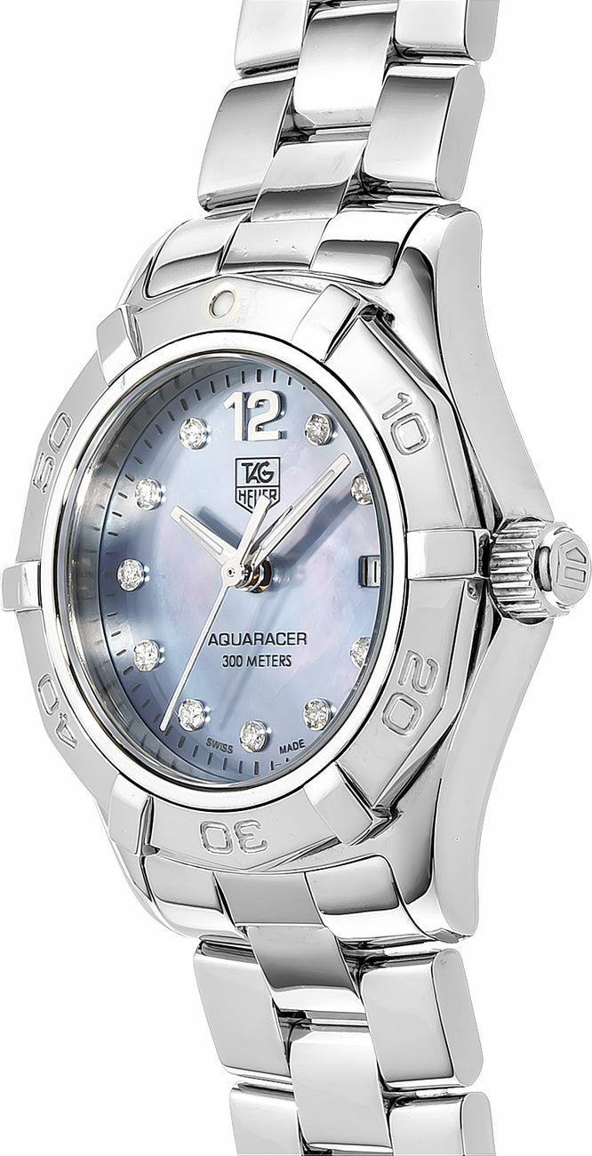 TAG HEUER Aquaracer Blue Diamond Dial Waf1419.Ba0813 2