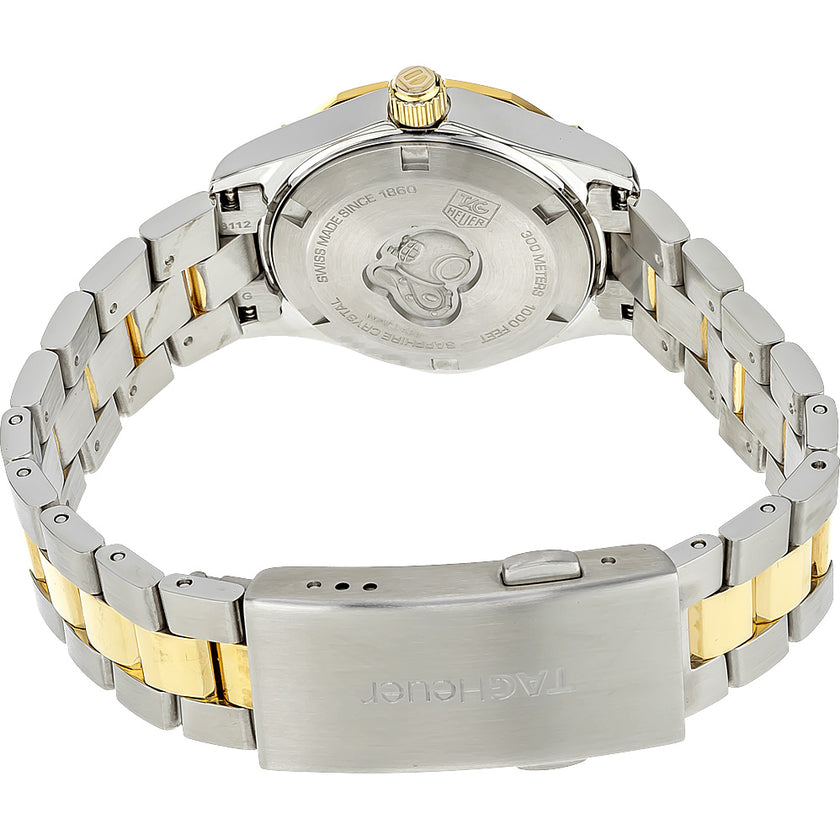 TAG HEUER Aquaracer Steel & Gold Women'S Watch Waf1424.Bb0814 3