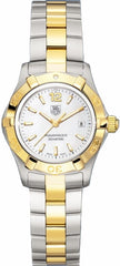 TAG HEUER Aquaracer Steel & Gold Women'S Watch Waf1424.Bb0814 1