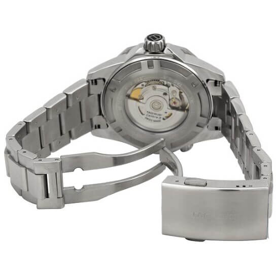 TAG HEUER Aquaracer Calibre 5 Black Dial Men'S Watch Waj2114.Ba0871 3