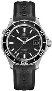 TAG HEUER Aquaracer Calibre 5 Black Dial Men'S Divers Watch Wak2110.Ft6027 1