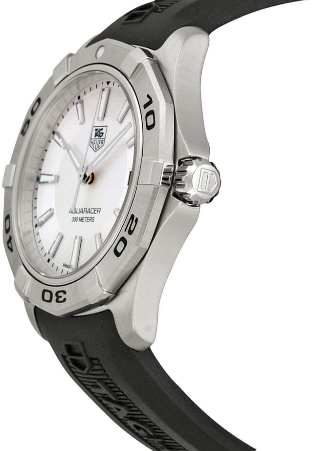 TAG HEUER Aquaracer Silver Dial Men'S Luxury Watch Wap1111.Ft6029 2