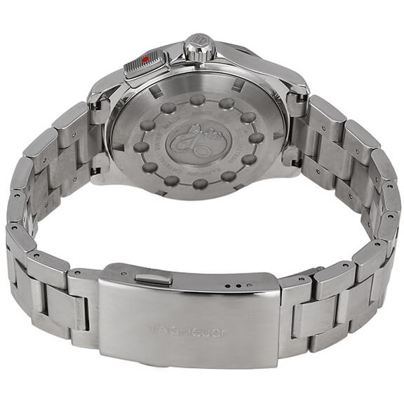 TAG HEUER Aquaracer Black Dial Men'S Watch Wap111Z.Ba0831 3