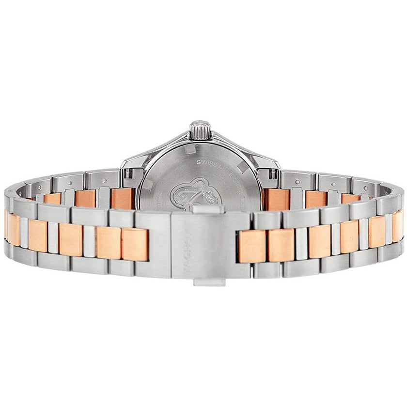 TAG HEUER Aquaracer White Pearl & Diamond Dial Ladies Watch Wap1451.Bd0837 3