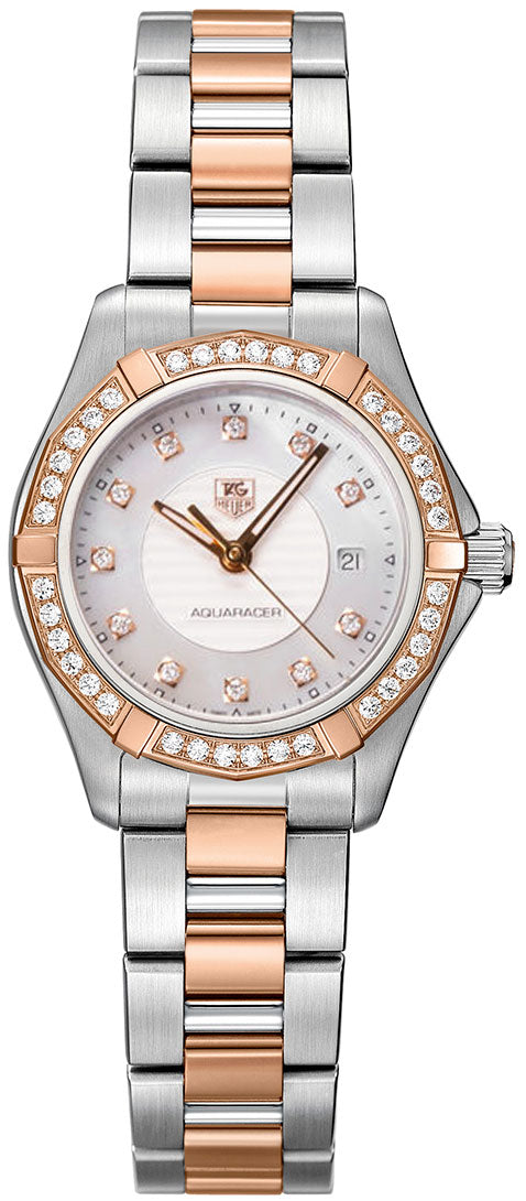 TAG HEUER Aquaracer Diamond Ladies Luxury Watch Wap1452.Bd0837 1