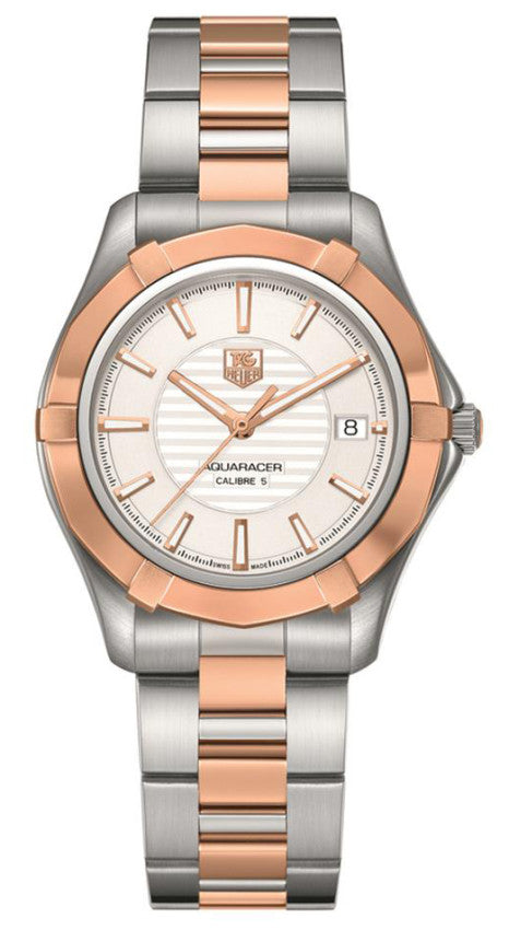 TAG HEUER Aquaracer Calibre 5 Automatic Stainless Men'S Watch Wap2150.Bd0839 1
