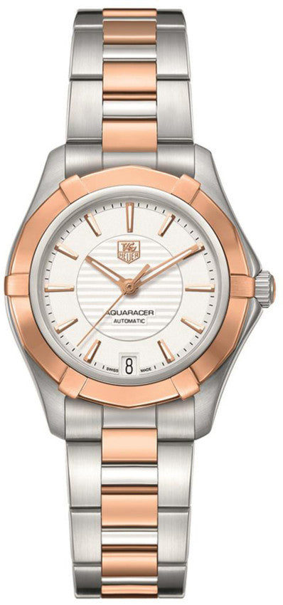 TAG HEUER Aquaracer Calibre 5 Rose Gold Women'S Watch Wap2350.Bd0838 1