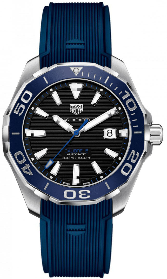 TAG HEUER Aquaracer Black Dial Men'S Watch Way201C.Ft6150 1