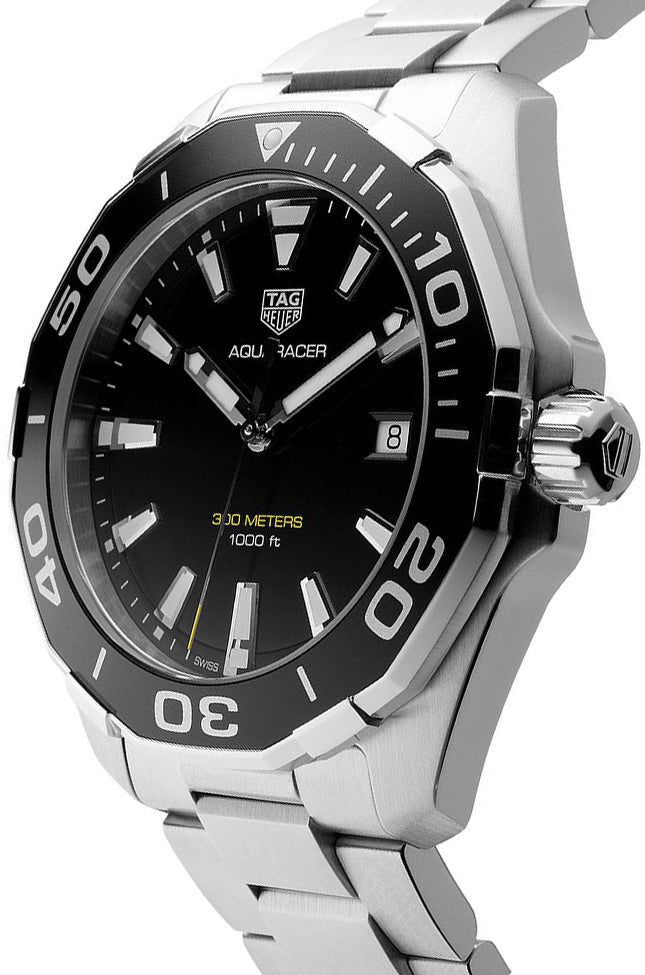 TAG HEUER Aquaracer 43Mm Black Dial Men'S Watch Way101A.Ba0746 2