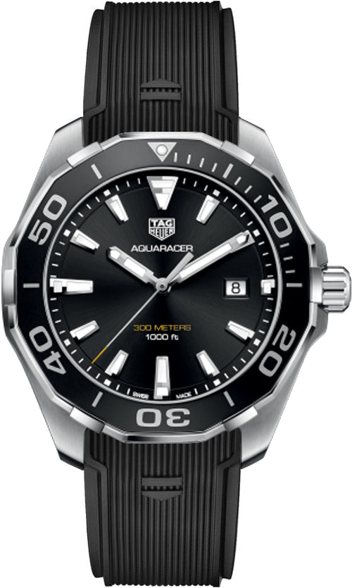 TAG HEUER Aquaracer Men'S Diving Watch Way101A.Ft6141 1