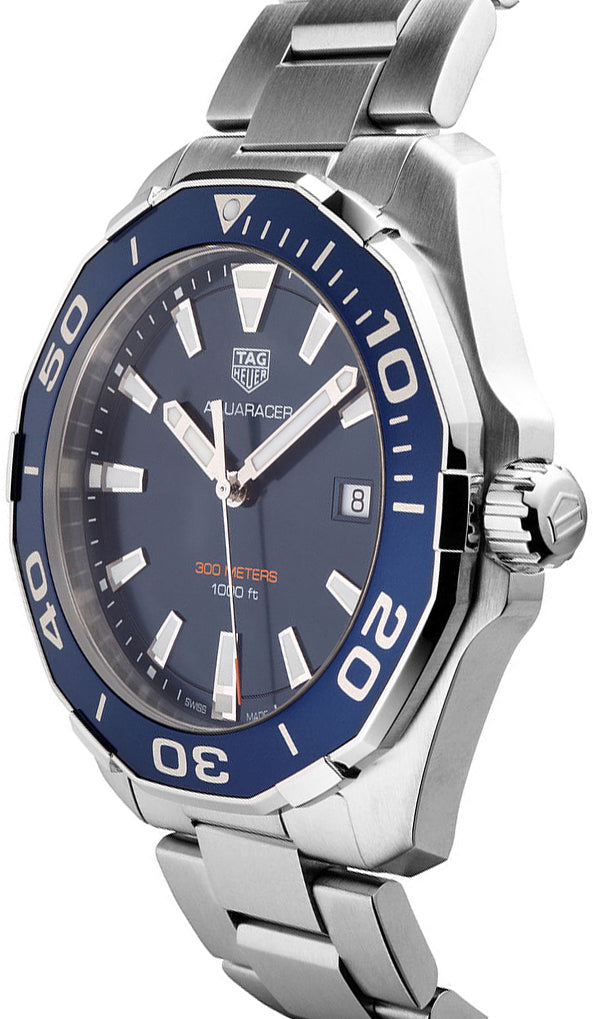 TAG HEUER Aquaracer Blue Dial Men'S Watch Sale Way101C.Ba0746 2