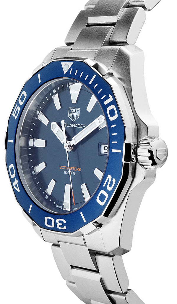 TAG HEUER Aquaracer Blue Dial Men'S Watch Way111C.Ba0928 2