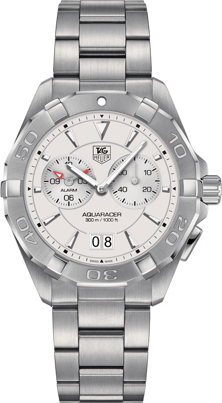 TAG HEUER Aquaracer Silver Dial Authentic Men'S Watch Way111Y.Ba0928 1