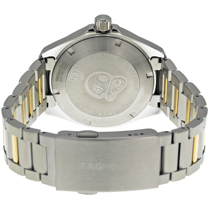 TAG HEUER Aquaracer 300M Silver & Gold Men'S Watch Way1151.Bd0912 3