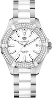 TAG HEUER Aquaracer White Dial Diamond Ladies Watch Way131F.Ba0914 1