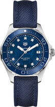 TAG HEUER Aquaracer Blue Pearl And Diamond Ladies Watch Way131L.Ft6091 1