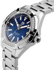 TAG HEUER Aquaracer Blue Pearl & Diamond Steel Ladies Watch Way131N.Ba0748 2