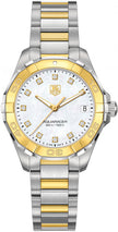 TAG HEUER Aquaracer White Pearl Ladies Watch Way1351.Bd0917 1