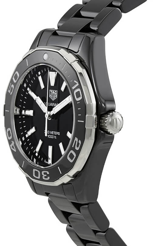 TAG HEUER Aquaracer 300M Black Dial Women'S Watch Way1390.Bh0716 2