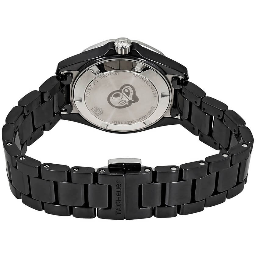 TAG HEUER Aquaracer 300M Black Dial Women'S Watch Way1390.Bh0716 3