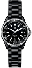 TAG HEUER Aquaracer Diamond Black Ceramic Women'S Watch Way1395.Bh0716 1