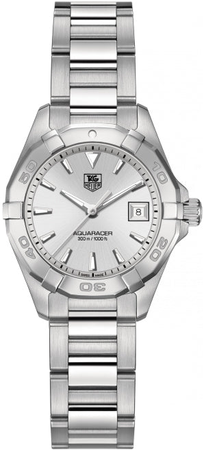 TAG HEUER Aquaracer Stainless Steel Women'S Luxury Watch Way1411.Ba0920 1