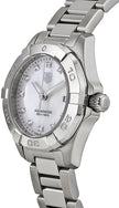 TAG HEUER Aquaracer White Pearl Diamond Ladies Watch Way1413.Ba0920 2