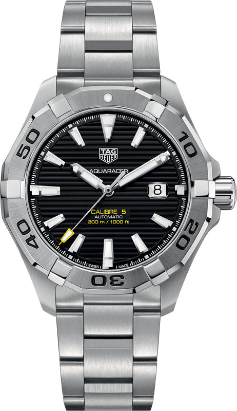 TAG HEUER Aquaracer 300M Calibre 5 New Men'S Watch Way2010.Ba0927 1