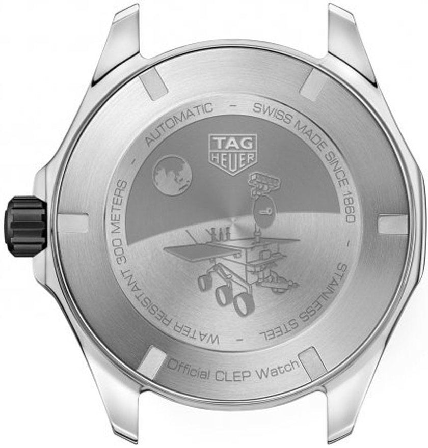 TAG HEUER Aquaracer Calibre 5 Moon Dial Men'S Diving Watch Way201J.Fc6370 2