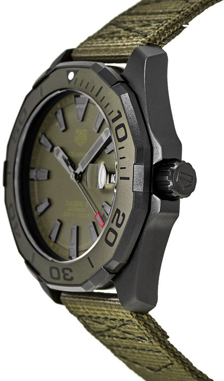 TAG HEUER Aquaracer Automatic Green Dial Men'S Sports Watch Way208E.Fc8222 2