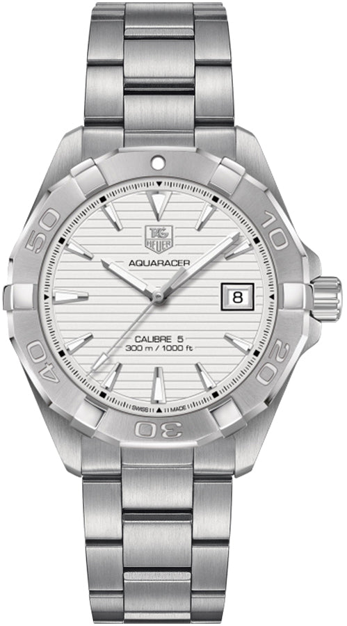 TAG HEUER Aquaracer Calibre 5 Automatic 300M Men'S Watch Way2111.Ba0928 1