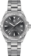 TAG HEUER Aquaracer Guilloche Grey Dial Calibre 5 Men'S Watch Way2113.Ba0928 1