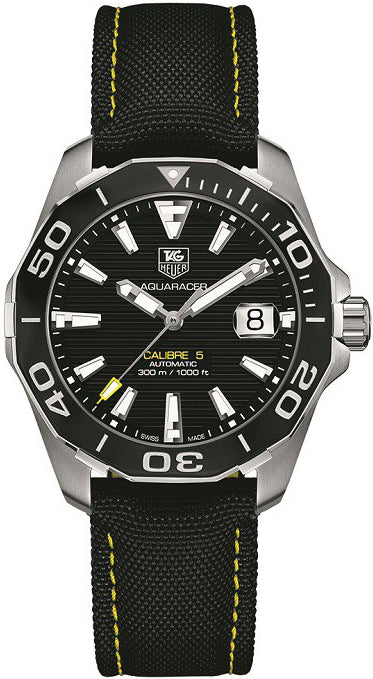 TAG HEUER Aquaracer New Black Dial Men'S Watch Way211A.Fc6362 1
