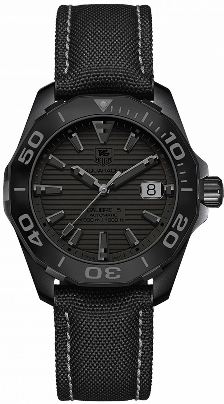 TAG HEUER Aquaracer Calibre 5 Genuine Swiss Men'S Watch Way218B.Fc6364 1