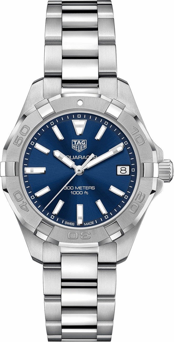 TAG HEUER Aquaracer Blue Dial Women'S Watch Wbd1312.Ba0740 1