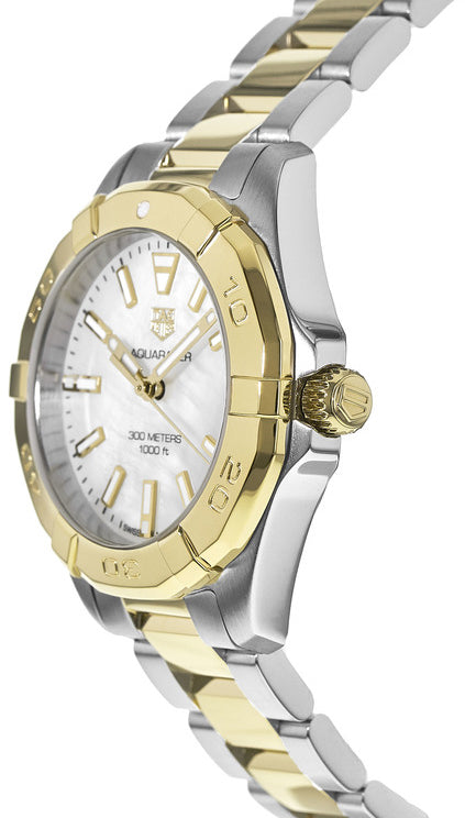 TAG HEUER Aquaracer Pearl Dial Women'S Luxury Watch Wbd1320.Bb0320 2