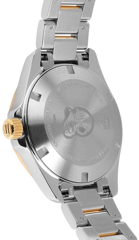 TAG HEUER Aquaracer Diamond And Gold Women'S Luxury Watch Wbd1321.Bb0320 3