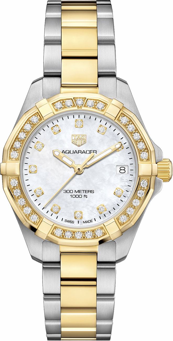 TAG HEUER Aquaracer Diamond Ladies Luxury Watch Sale Wbd1323.Bb0320 1