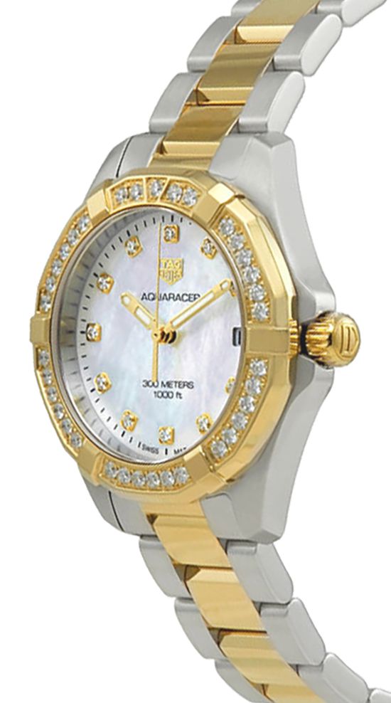 TAG HEUER Aquaracer Diamond Ladies Luxury Watch Sale Wbd1323.Bb0320 2