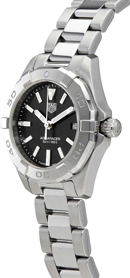 TAG HEUER Aquaracer 27Mm Black Dial Steel Women'S Watch Wbd1410.Ba0741 2