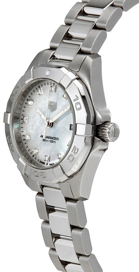TAG HEUER Aquaracer 27Mm Diamond Women'S Watch Wbd1414.Ba0741 2