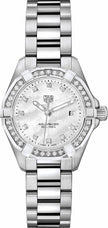 TAG HEUER Aquaracer White Mother Of Pearl Diamond Women'S Watch Wbd1415.Ba0741 1