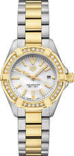 TAG HEUER Aquaracer 18K Gold & Diamond Ladies Watch Wbd1421.Bb0321 1