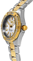 TAG HEUER Aquaracer 18K Gold & Diamond Ladies Watch Wbd1421.Bb0321 2