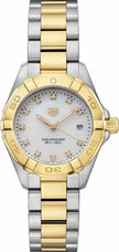 TAG HEUER Aquaracer White Pearl Women'S Luxury Watch Save Wbd1422.Bb0321 1