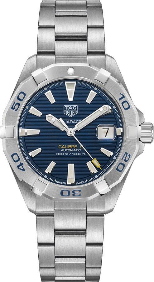 TAG HEUER Aquaracer Blue Dial Men'S Watch Wbd2112.Ba0928 1