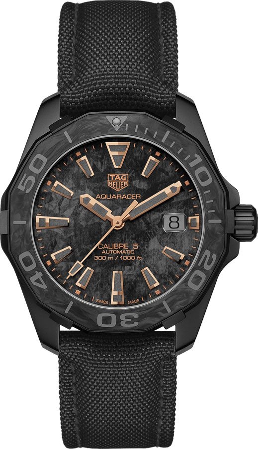 TAG HEUER Aquaracer Calibre 5 Carbon Men'S Watch Wbd218A.Fc6445 1